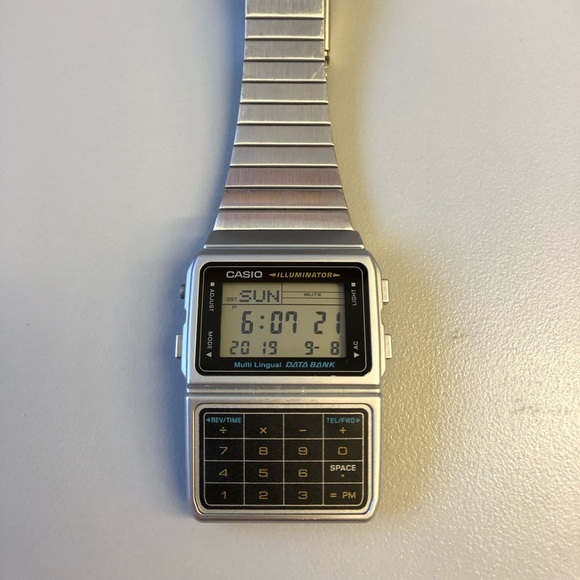 casio retro watch calculator